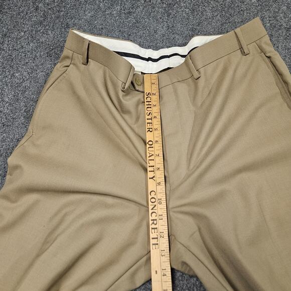 Lauren Ralph Lauren Dress Pants Men 36x34 Khaki‎ Total Comfort Classic Fit - Picture 5 of 6